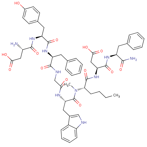 Chemical structure of BindingDB Monomer ID 50133268