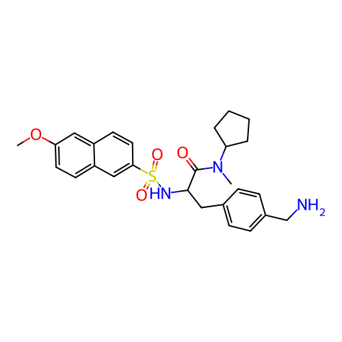 Chemical structure of BindingDB Monomer ID 50133516