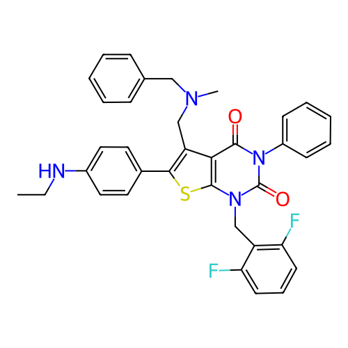 Chemical structure of BindingDB Monomer ID 50133843