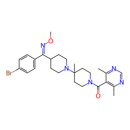 Chemical structure of BindingDB Monomer ID 50134045