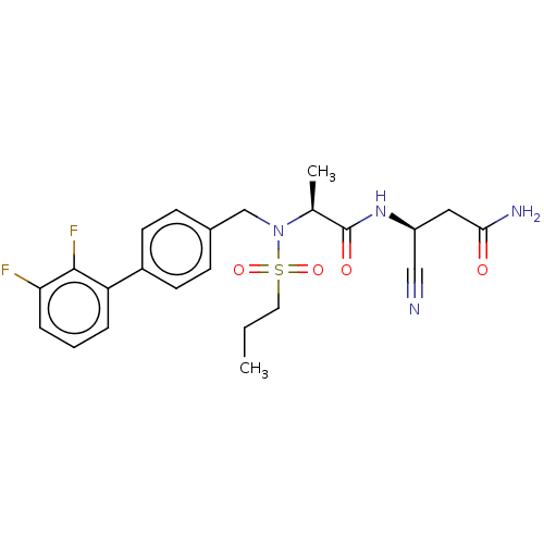 Chemical structure of BindingDB Monomer ID 50134300