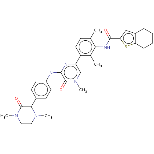 Chemical structure of BindingDB Monomer ID 50134370