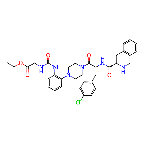 Chemical structure of BindingDB Monomer ID 50134498
