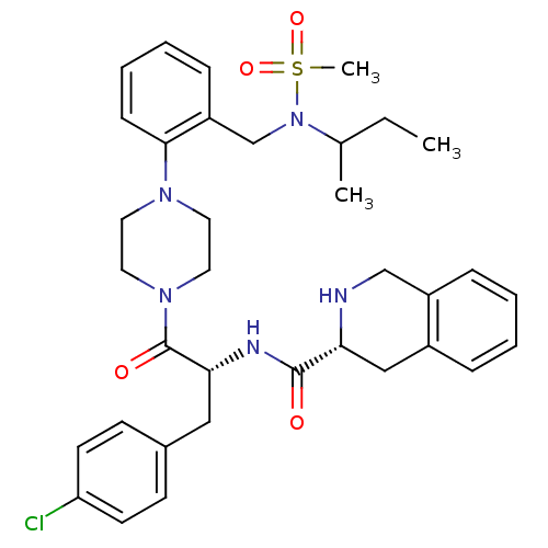 Chemical structure of BindingDB Monomer ID 50134507
