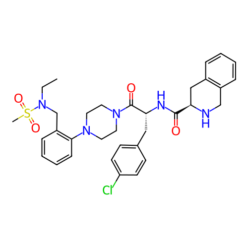Chemical structure of BindingDB Monomer ID 50134508