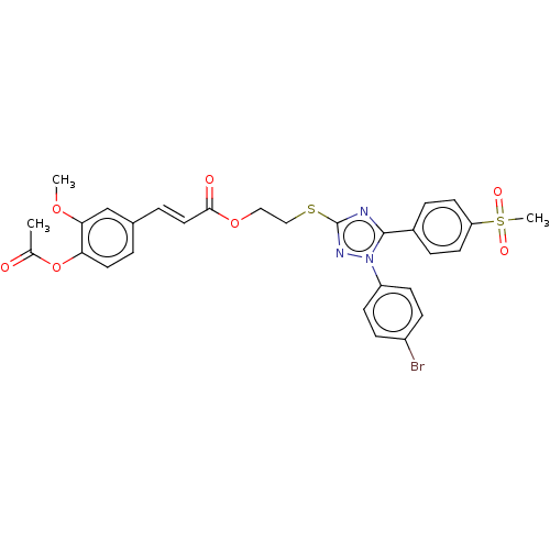 Chemical structure of BindingDB Monomer ID 50135233