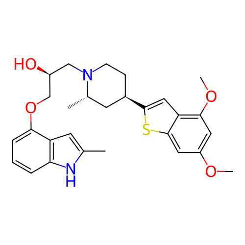 Chemical structure of BindingDB Monomer ID 50135247