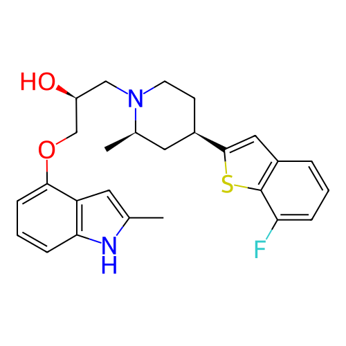 Chemical structure of BindingDB Monomer ID 50135257