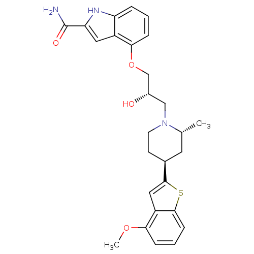 Chemical structure of BindingDB Monomer ID 50135259