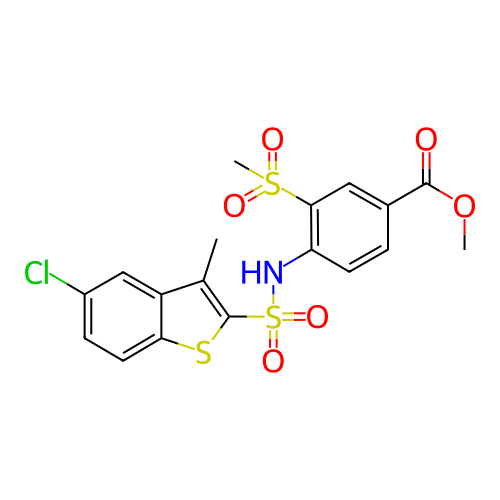 Chemical structure of BindingDB Monomer ID 50135495