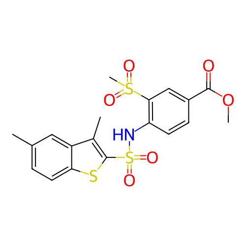Chemical structure of BindingDB Monomer ID 50135497