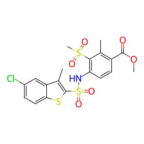Chemical structure of BindingDB Monomer ID 50135501