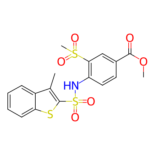 Chemical structure of BindingDB Monomer ID 50135502
