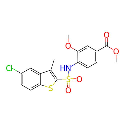 Chemical structure of BindingDB Monomer ID 50135505