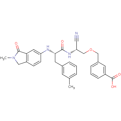 Chemical structure of BindingDB Monomer ID 50135547