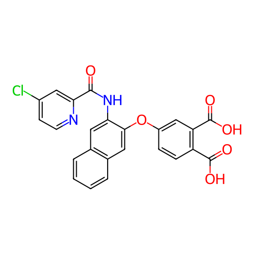 Chemical structure of BindingDB Monomer ID 50135553