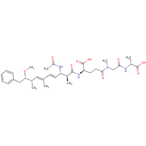 Chemical structure of BindingDB Monomer ID 50135674
