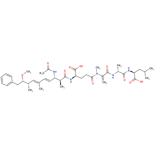 Chemical structure of BindingDB Monomer ID 50135676