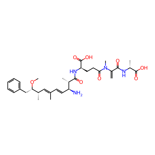 Chemical structure of BindingDB Monomer ID 50135681