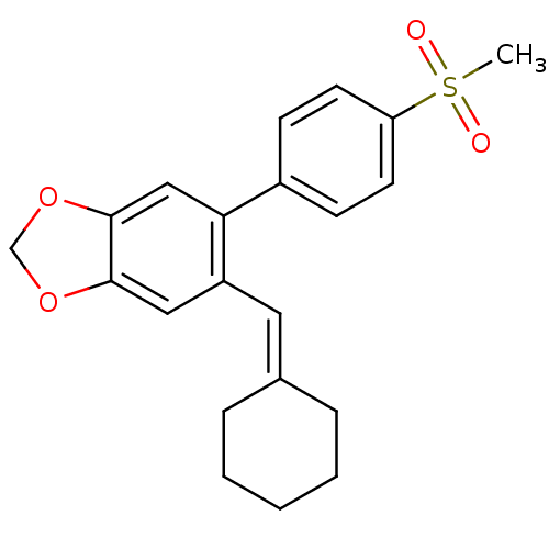 Chemical structure of BindingDB Monomer ID 50136109