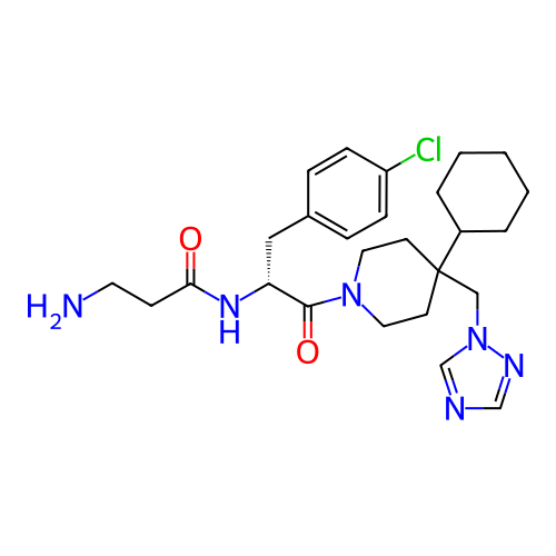 Chemical structure of BindingDB Monomer ID 50136355