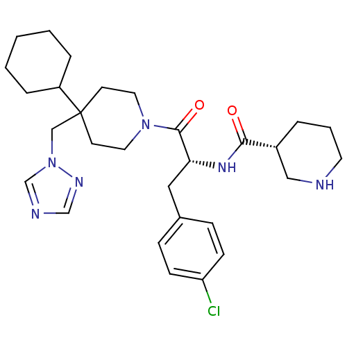 Chemical structure of BindingDB Monomer ID 50136364