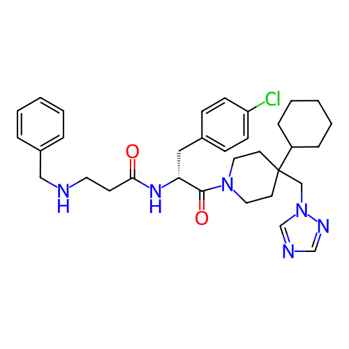 Chemical structure of BindingDB Monomer ID 50136370