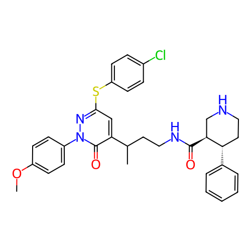Chemical structure of BindingDB Monomer ID 50136523