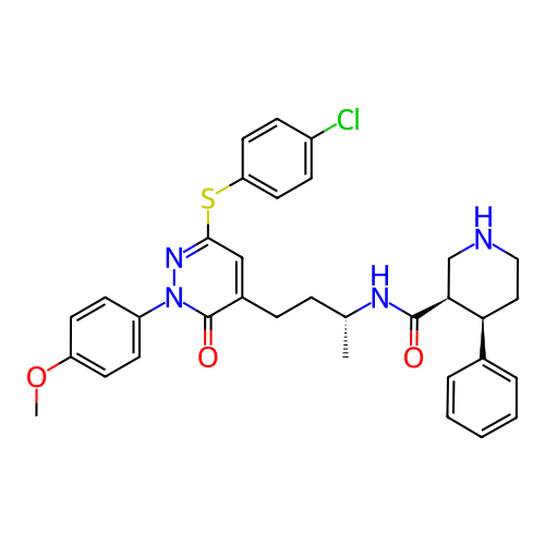 Chemical structure of BindingDB Monomer ID 50136525
