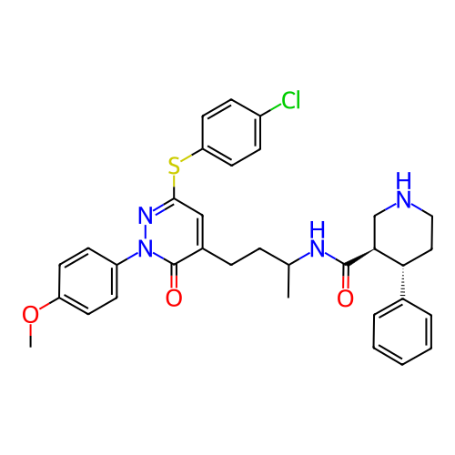 Chemical structure of BindingDB Monomer ID 50136529