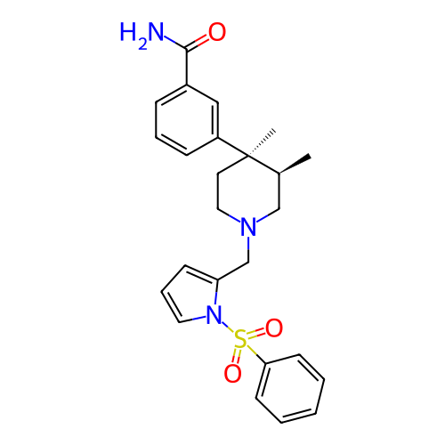 Chemical structure of BindingDB Monomer ID 50136584