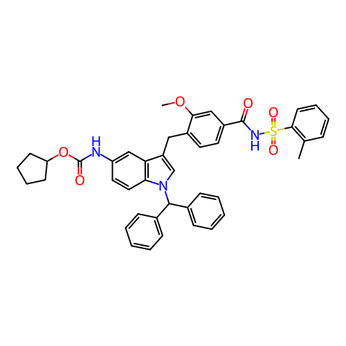 Chemical structure of BindingDB Monomer ID 50136731