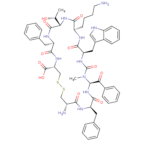 Chemical structure of BindingDB Monomer ID 50136831