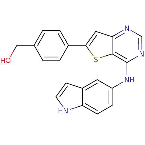 Chemical structure of BindingDB Monomer ID 50137195
