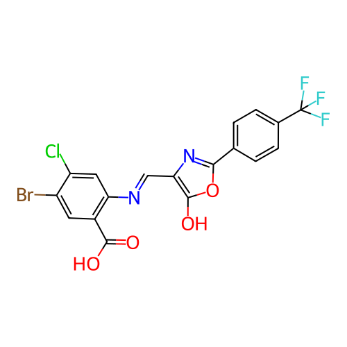 Chemical structure of BindingDB Monomer ID 50137235