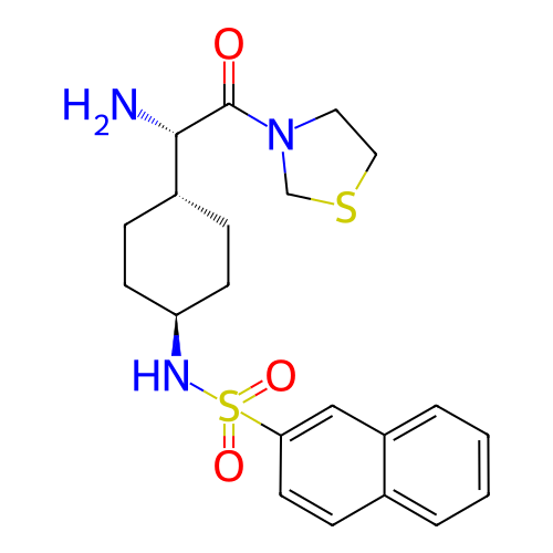 Chemical structure of BindingDB Monomer ID 50137244