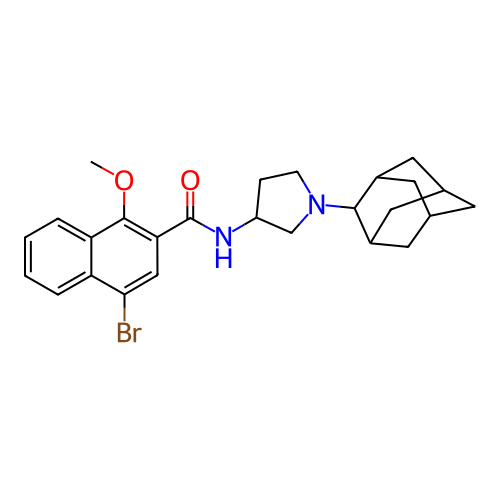 Chemical structure of BindingDB Monomer ID 50137621