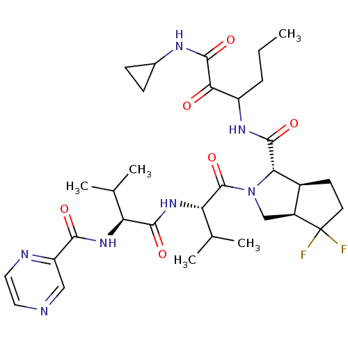 Chemical structure of BindingDB Monomer ID 50137719