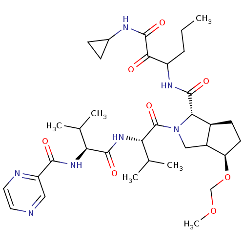 Chemical structure of BindingDB Monomer ID 50137725