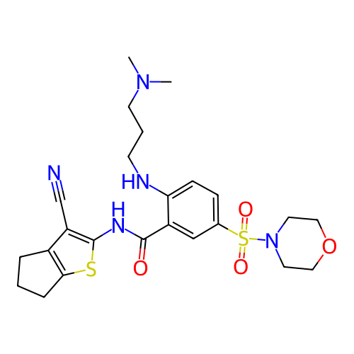 Chemical structure of BindingDB Monomer ID 50137764