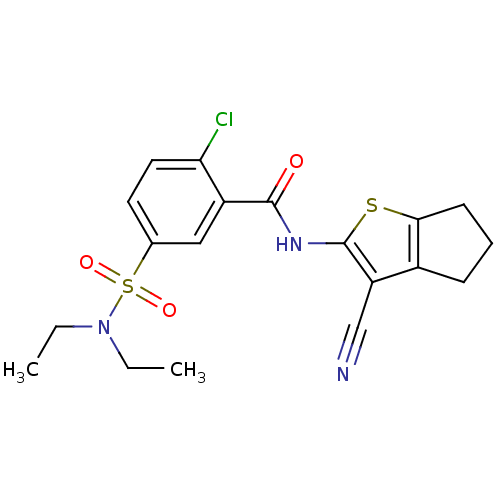 Chemical structure of BindingDB Monomer ID 50137778