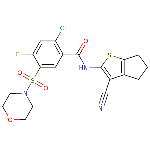 Chemical structure of BindingDB Monomer ID 50137779
