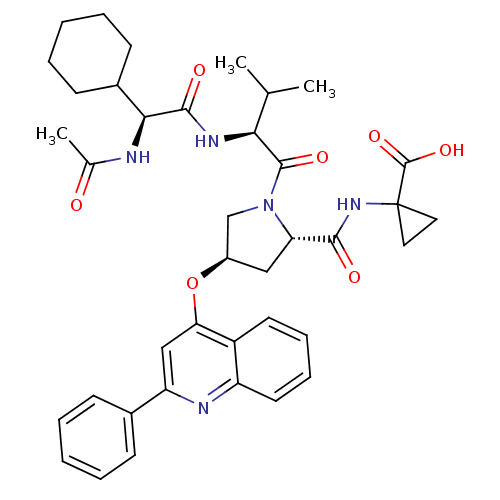 Chemical structure of BindingDB Monomer ID 50137965