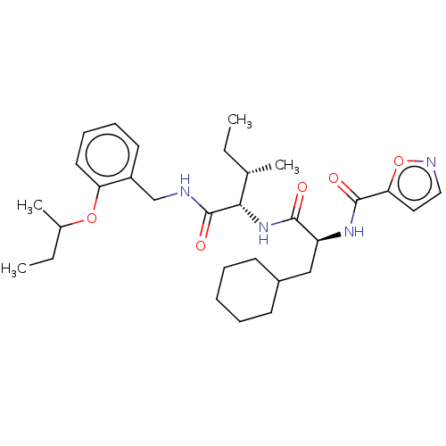 Chemical structure of BindingDB Monomer ID 50138043