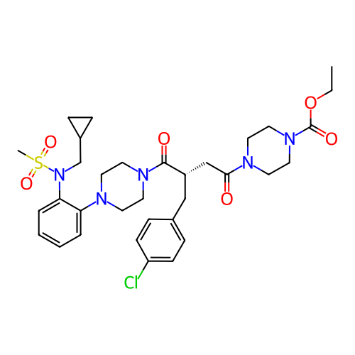 Chemical structure of BindingDB Monomer ID 50138288