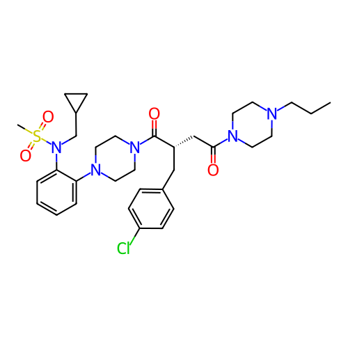 Chemical structure of BindingDB Monomer ID 50138292