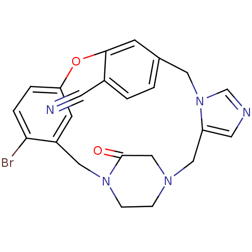 Chemical structure of BindingDB Monomer ID 50139189