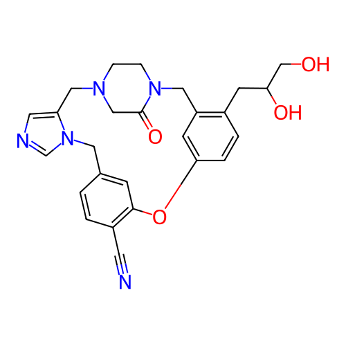 Chemical structure of BindingDB Monomer ID 50139197