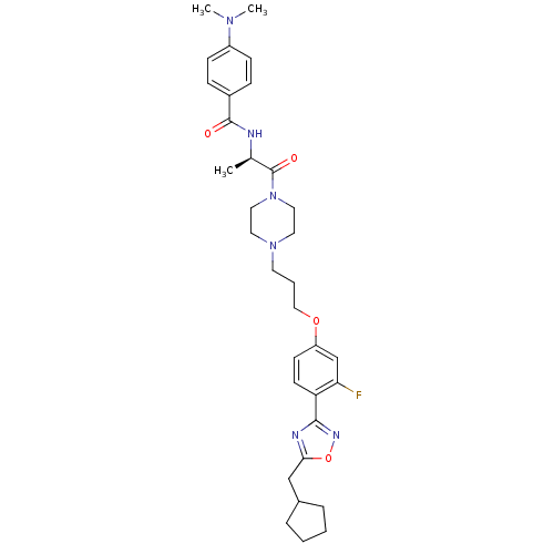 Chemical structure of BindingDB Monomer ID 50139256