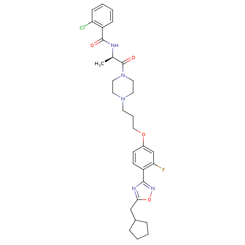 Chemical structure of BindingDB Monomer ID 50139269